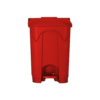 CONTENEDOR 45 L. ROJO CON PEDAL