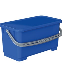 CUBETA MOPAS 22L AZUL CON TAPA Y BANDEJA INFERIOR