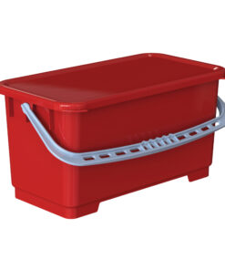 CUBETA MOPAS 22L ROJA CON TAPA
