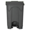 CONTENEDOR 45L GRIS (CUBO + PEDAL) + TAPA GRIS CONTENEDOR DE 45L