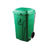 CONTENEDOR 120 L. CON APERTURA PEDAL VERDE
