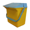 CUBO 6 L. BASIC CON TAPA AMARILLO