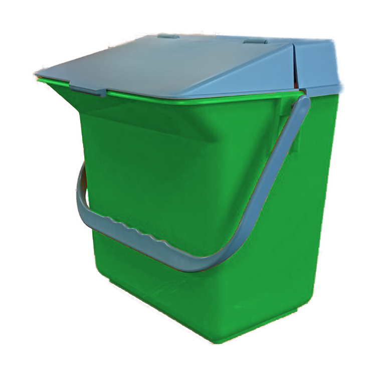 CUBO 6 L. BASIC CON TAPA VERDE